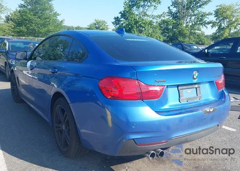 2017 BMW 430I Gran Coupe xDrive from USA, damaged, VIN WBA4F9C34HG812878